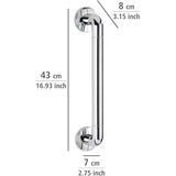 WENKO - Secura - Wandgreep - Chroom - TÜV-gekeurd