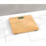 WENKO - Pèse-personnes - Bambou - LCD - Capaciteit 180 kg