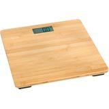 WENKO - Pèse-personnes - Bambou - LCD - Capaciteit 180 kg