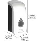 WENKO Desinfectie & Zeepdispenser Ranera L - 750ml kunststof chroom - Wandmontage