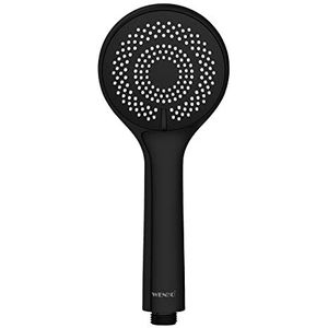 WENKO - Duschkopf Watersaving Schwarz matt Badzubehör 1 ct (28.99 € / 1 ct)
