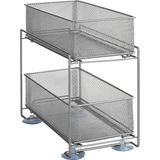 WENKO - Gioma - Ladenrek - Zilver - Metalen - Voor Keuken en Badkamer