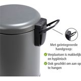 Leman - Cosmetica Pedaalemmer - Donkergroen - Staal - 1x