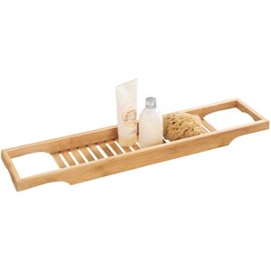 WENKO Badbrug Bambusa 70x16cm bamboe - Badplank - Badrek