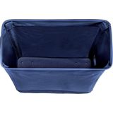 WENKO - Corno - Wasmand - Donkerblauw - 43 liter - 28,5 x 60 x 40 cm