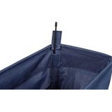 WENKO - Corno - Wasmand - Donkerblauw - 43 liter - 28,5 x 60 x 40 cm