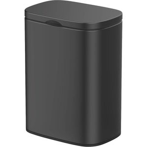 WENKO - Sare - Wandafvalemmer - Gelakt Staal - Industrieel Design