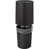 Atri - Afvalbak - Mat Zwart - 6 Liter - Swingdeksel