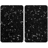 Wenko - Afdekplaten - Zwart/Wit - Slag- en Krasbestendig Glas