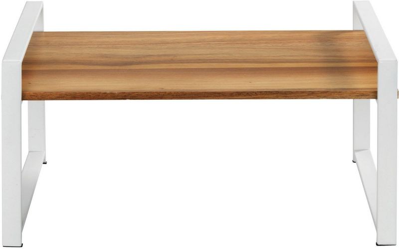 WENKO - Louisa - Keukenrek - Wit - FSC-gecertificeerd Acaciahout