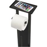 WENKO - Debar - Staande Toiletset - Zwart - Staal