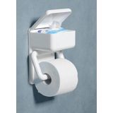 Toiletrolhouder - Wit - Kunststof - Wandmontage
