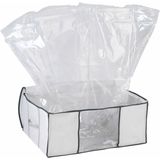 WENKO Unterbettkommode Vakuum Soft Box L, integrierte Vakuum-Tasche & Blitzventil, bis zu 75 % Platzersparnis