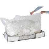 Vakuum Soft Unterbett-Box, Weiß, Polypropylen weiß, Polyethylen transparent, Polyamid - weiß - Wenko