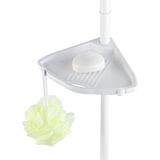 Doucherek - Wit - 4 Haken - 26x20x275 cm