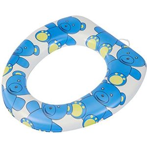 WENKO Toiletbril Baby Soft – kunststof bekleding, pneumatisch kussen, scheurvast, hygiënisch, kunststof, 2 cm, gesorteerd