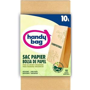 Handy Bag Afvalzakken, 10 l, 10 stuks