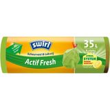 Swirl vuilniszakken scheurvast & lekvrij Actif Fresh | 35 liter | 9 stuks