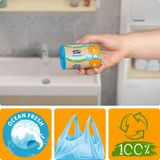 12x Swirl Pedaalemmerzakken Geparfumeerd Ocean Fresh 5 liter 45 stuks