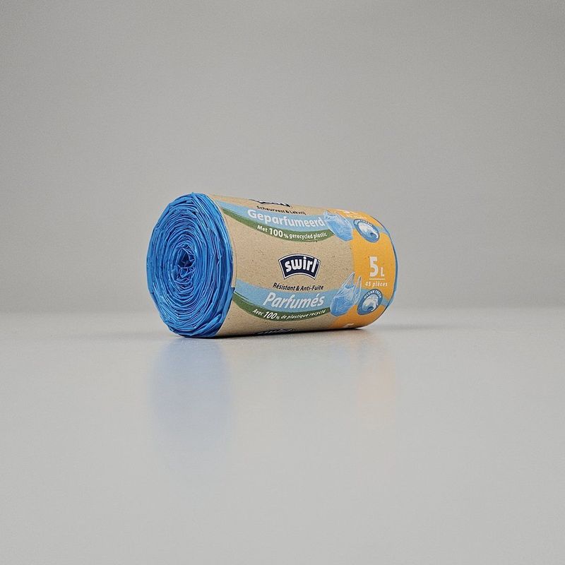 12x Swirl Pedaalemmerzakken Geparfumeerd Ocean Fresh 5 liter 45 stuks