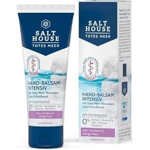 Salthouse Dode Zee therapie handbalsem intensief, met ureum regenereert zeer droge handen, snel intrekkend, 75 ml