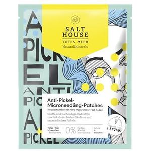 Salt House Natural Minerals Microneedling Anti-pimple Patches pleisters voor de problematische huid tegen Acne 6 st