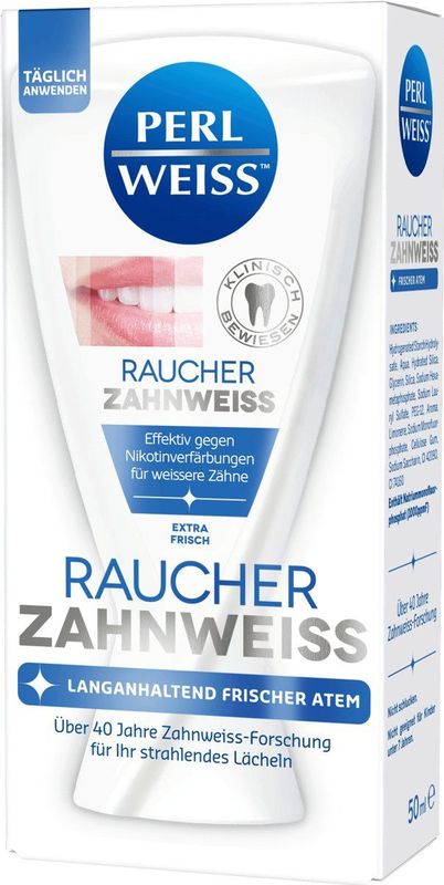 Perl Weiss - Bleaching Toothpaste - Tandpasta - 50 ml - Whitening