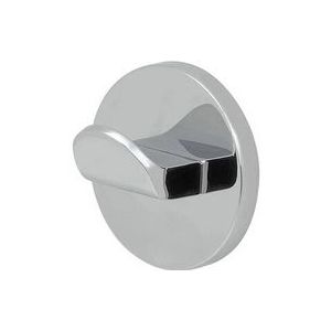 Tiger Noon - Handdoekhaak klein Ø 3.4 cm - Zonder boren - Zelfklevend met 3M tape - Chroom