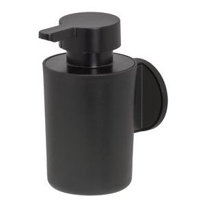 Tiger Tune - Zeepdispenser 180 ml - Zonder boren - Zelfklevend 3M tape - Zwart metaal geborsteld / Zwart