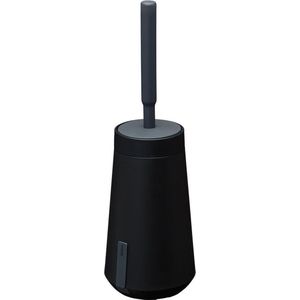 Tiger Tess Toiletborstelhouder met Swoop® borstel flexibel Zwart / Antraciet