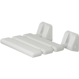 Douchezitje - Tiger Libra - Wit - Kunststof - Opklapbaar - Antislip Coating