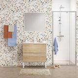 Tiger - S-Line Loop Poten - Mat Wit - Metaal - 2 Stuks