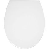 Tiger Pasadena - WC bril - Toiletbril met deksel- Softclose - Easy Clean functie - Thermoplast - Wit