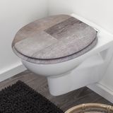 Tiger Toiletzitting Old Wood Comfort Feel Mdf Bruin | WC-brillen