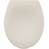 Tiger Ventura - WC bril - Toiletbril met deksel - Soft Close - Easy Clean functie - Duroplast - Beige - Pergamon