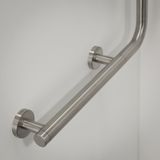 Tiger Boston Comfort & Safety Wandbeugel rechts 90º - RVS geborsteld