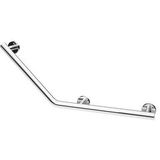 Tiger Boston Comfort & Safety Wandbeugel links 135º - RVS geborsteld