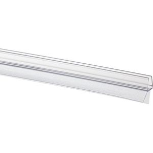 Sealskin Douchedeurafdichting met waterkering - Glasdikte 6 tot 8 mm - Lekstrip - Douchedorpel - Douchestrip - Waterstopper