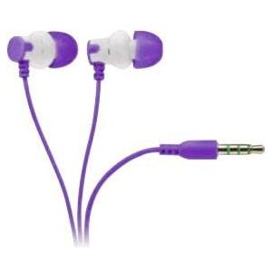 Vivanco - HS 100 PU - Oordopjes - Zwart - Bedraad - Krachtig Geluid