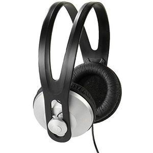 Vivanco Stereo hoofdtelefoon met hoofdband 108dB, 1,8 meter zilver / zwart - 36502