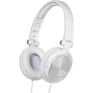 Vivanco - DJ30 - On-Ear Koptelefoon - Wit - Krachtig Geluid