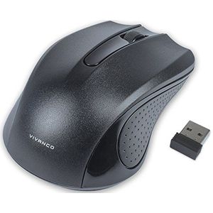 Vivanco IT-MS RF 1000 USB-muis, zwart