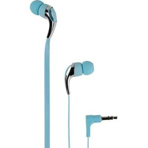 Vivanco - Neon Buds - Bedrade Hoofdtelefoon - Blauw - Metallic