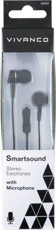 Vivanco - SMARTSOUND - Stereohoofdtelefoon - Zwart - 1,2 Meter