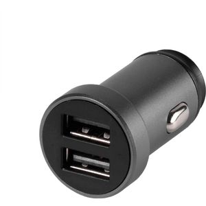 Vivanco oplader auto charger USB 2x2.4A (38858)