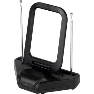 Vivanco TVA 3030 Actieve DVB-T/T2 omnidirectionele antenne Binnen Zwart