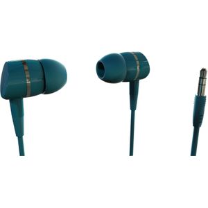 Vivanco SOLIDSOUND PETROL In Ear oordopjes Kabel Petrol