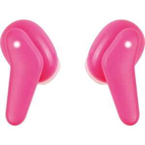 Vivanco Fresh Pair Headset Draadloze In-ear Gesprekken/Muziek Bluetooth Roze (12 h, Draadloze), Koptelefoon, Roze