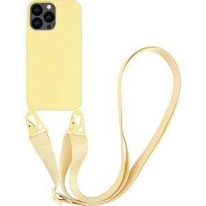 Vivanco Necklace Smartphone ketting Apple iPhone 13 Pro Geel