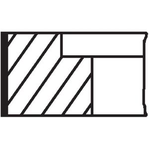 Zuigerveren set MAHLE 030 48 N1